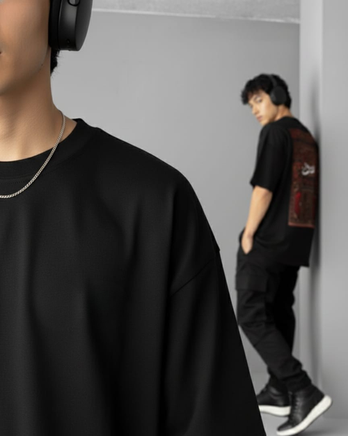 Minimalist Persian Carpet Graphic Tee